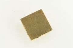 14K Yellow Gold Victorian Painted Lady Slide Bracelet Charm/Pendant