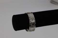 .925 Sterling Silver 7 Day Baby Bangle Bracelet Inside Diameter 50mm
