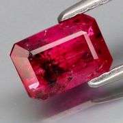 Unheated! Bi-color! Rare 1.44ct Winza Ruby