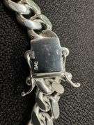 Sterling Silver Solid Miami Cuban Link Chain 9.2mm 925 Italy Box Lock Bracelet 8"