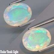 Gorgeous 3.20ct floral flashing jelly Opal