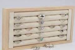 .925 Sterling Silver Curated Ring Set 20 RIng Lot Various Sizes & Styles