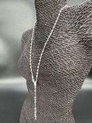 Sterling Silver Bead Chain Crucifix Rosary Necklace Catholic Jewelry