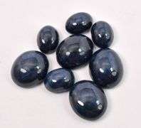 Gorgeous 30.00CTW Oval Shaped Cabochon-Cut Star Blue Sapphire Parcel
