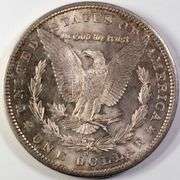 1891 S White BU Morgan Dollar