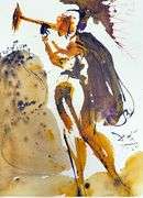 Highly Collectible and Rare Salvador Dali Original Llithograph from the  'Biblia Sacra' Suite