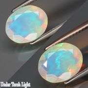 Highly expressive full floral 1.84ct faceted Jelly Opal