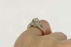 18K Yellow Gold 1.25 Ctw Diamond 0.75 Ct Engagement Ring