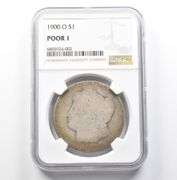 1900-O Morgan Silver Dollar Poor 1 NGC Lowball