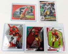 5 San Fran 49er's Football Cards
