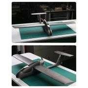 Black Skywalker Aircraft Model with Landing Gear