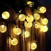 100 LED Solar String Lights 40-feet