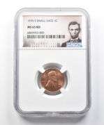 MS65 RD 1970-S Small Date Lincoln Memorial Cent NGC