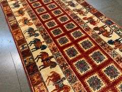 EXQUISITE UNIQUE KAZAK RUNNER 2'.7"x9'.8"