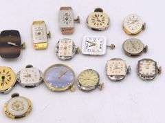 Various watch movements