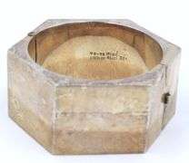 Vintage 925 sterling silver Mexico wide cuff bangle