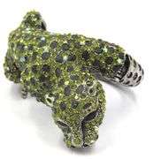 Panther Crystal bangle bracelet