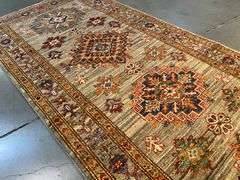 FINE SUPER KAZAK RUNNER 2'.6"x9'.8"