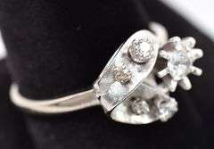 Angelic 14K White Gold Diamond Ring
