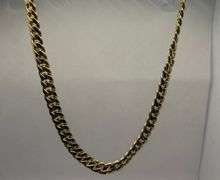 BEAUTIFUL 14K YELLOW GOLD CUBAN LINK CHAIN