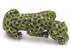 Panther Crystal bangle bracelet