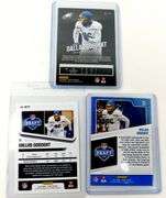 3 Dallas Goedert Rookie Football Cards