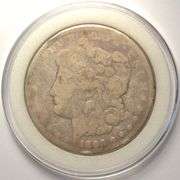 1893-CC Morgan Silver Dollar, Circulated.