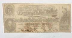 $5 1863 State of North Carolina Unc Note