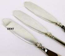 Vintage Sterling 3 Piece Vanity Set