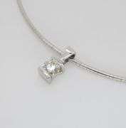 1.18CT Diamond Solitaire Pendant Necklace