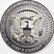 1964 Kennedy Half Dollar & 1/2 Pound Commem Medal US Commem. Gallery