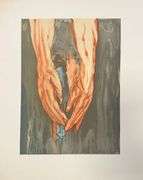 Highly Collectible Salvador Dali Original Woodblock From the 'Divine Comedy' Suite