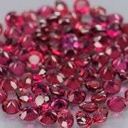 Ravishing 5.65ct rich red Rhodolite Garnet set