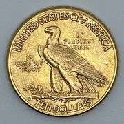 Gold Indian Ten Dollar 1912 Coin