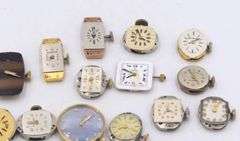 Various watch movements