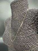 10k Yellow Gold Solid Box Chain 0.7mm Necklace 050 Gauge 18"