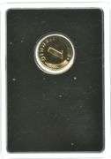 2001 Germany 1 Pfennig .585 Gold 8,1mm Spiegelgianz MDM