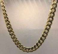 TIMELESS 14K YELLOW GOLD CUBAN LINK CHAIN