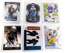 6 Rookie Football Cards
