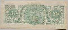 Scarcer $50 April 6 1863 Confederate States Unc Note