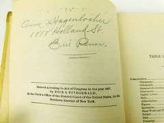 1867 Frost's Original Letter Writer Antique Book