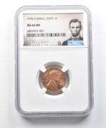 MS64 RD 1970-S Small Date Lincoln Memorial Cent NGC