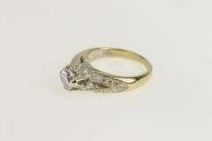 18K Yellow Gold 1.25 Ctw Diamond 0.75 Ct Engagement Ring
