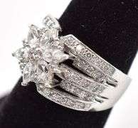 Darling 925 Flower Ring with CZ Gemstones