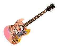 Taylor Swift Evermore Autographed Signed Custom Photo Graphics Guitar ACOA