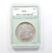 1900-O Morgan Silver Dollar MS66 NTC