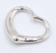 Tiffany & Co Elsa Peretti large open heart pendant