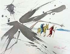 Highly Collectible and Rare Salvador Dali Original Llithograph from the  'Biblia Sacra' Suite