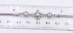 Group lot of vintage 925 sterling silver bracelets