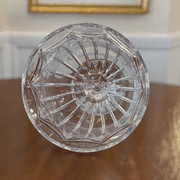 Large Shannon Clear Crystal Centerpiece Footed Bowl by Godinger